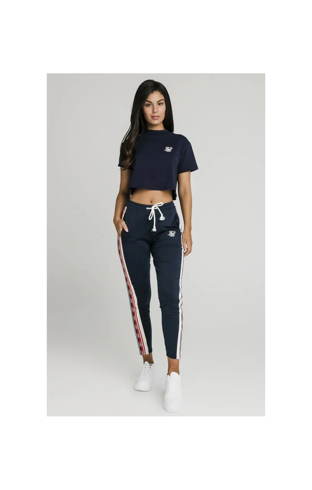 SikSilk Classic Tape Jogger - Navy sold by Siksilk product image thumbnail 4