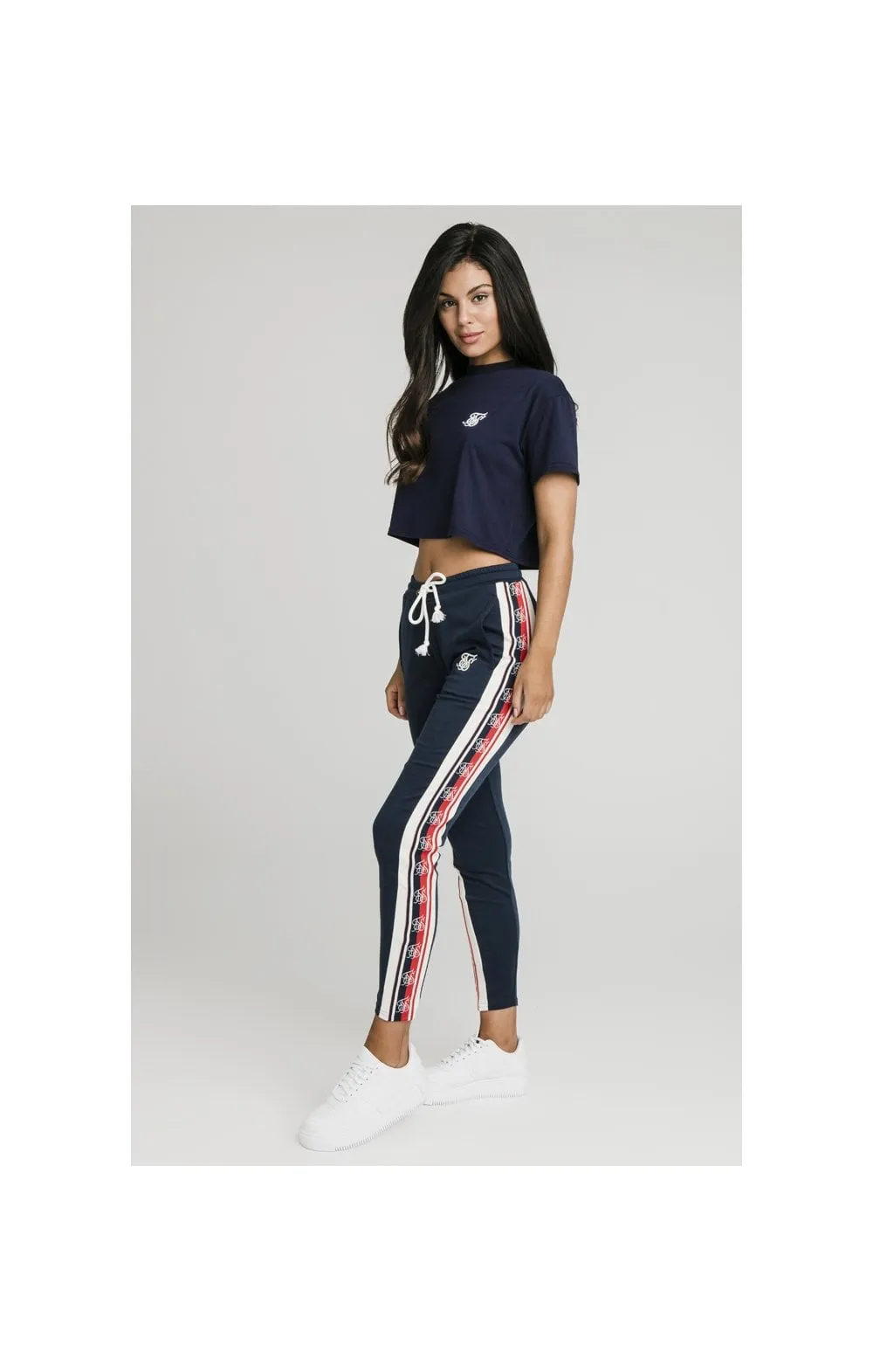 SikSilk Classic Tape Jogger - Navy sold by Siksilk product image thumbnail 3