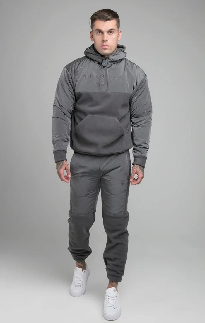 Grey Hybrid Pro Overhead Hoodie sold by Siksilk product image thumbnail 3
