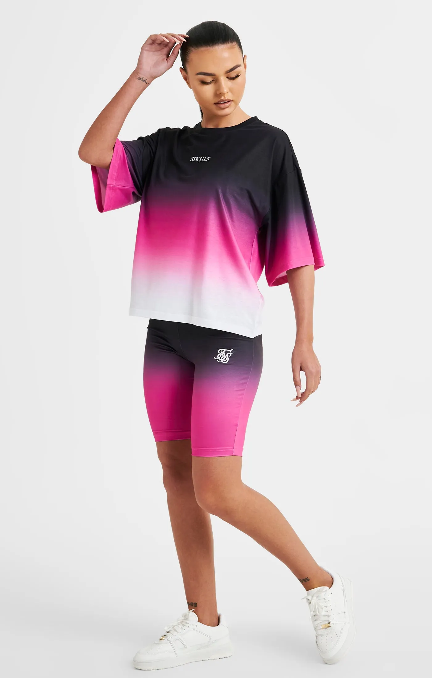 Pink Fade T-Shirt sold by Siksilk product image thumbnail 4