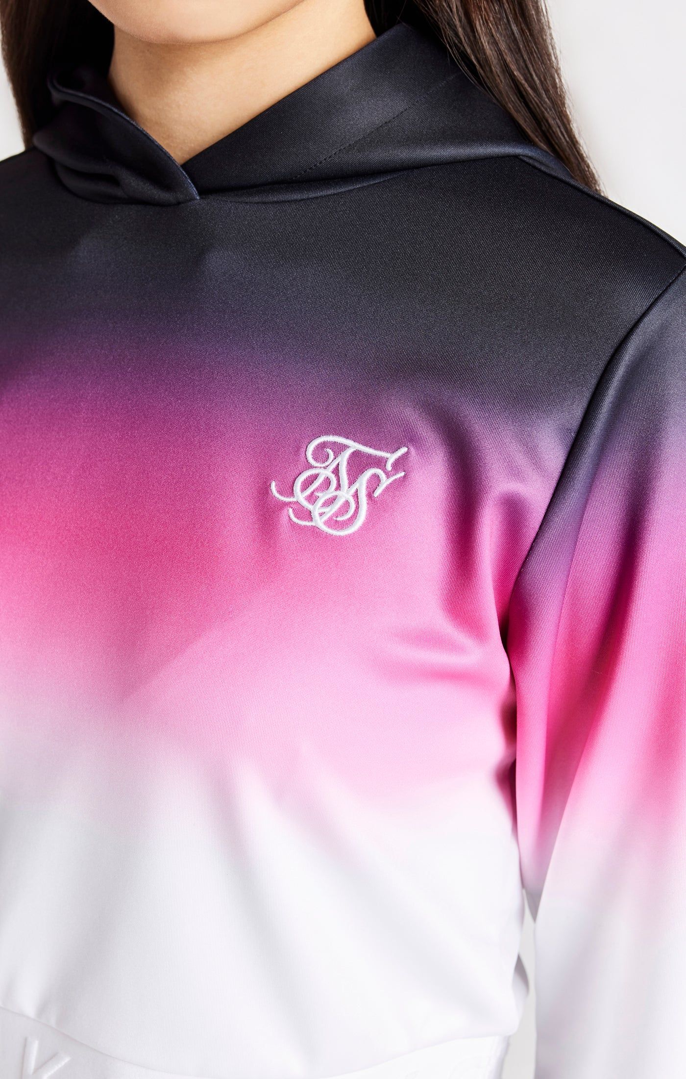 Girls Black Fade Hoodie sold by Siksilk product image thumbnail 2