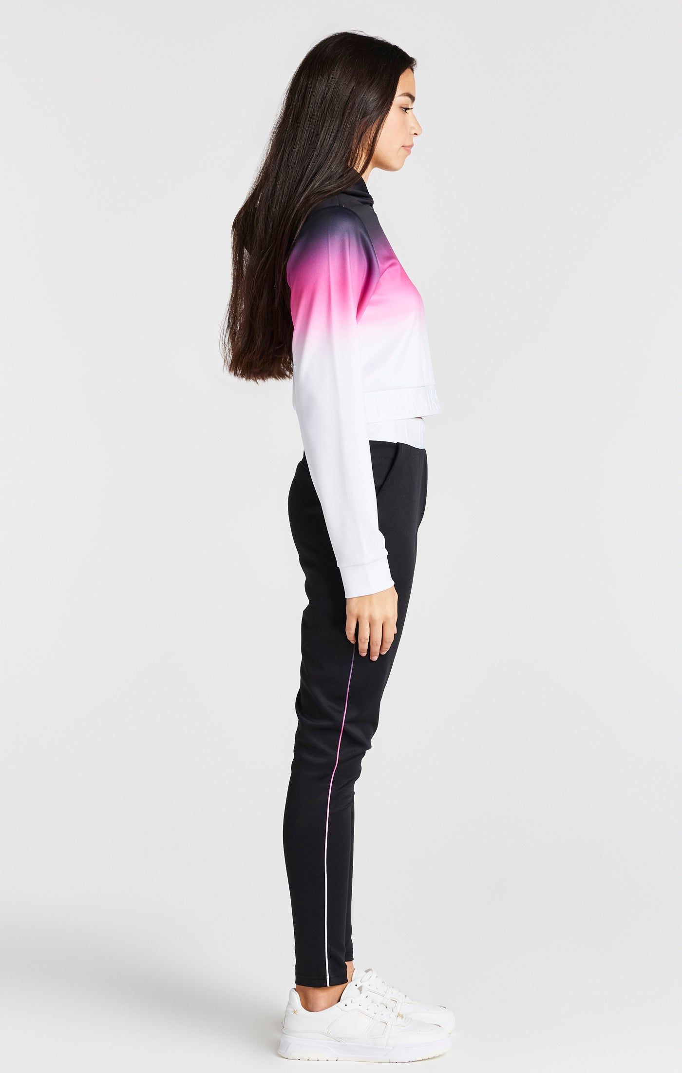 Girls Black Fade Hoodie sold by Siksilk product image thumbnail 4