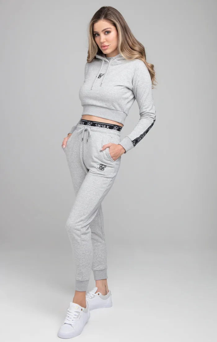 SikSilk Arc Tech Track Top - Grey Marl sold by Siksilk product image thumbnail 4