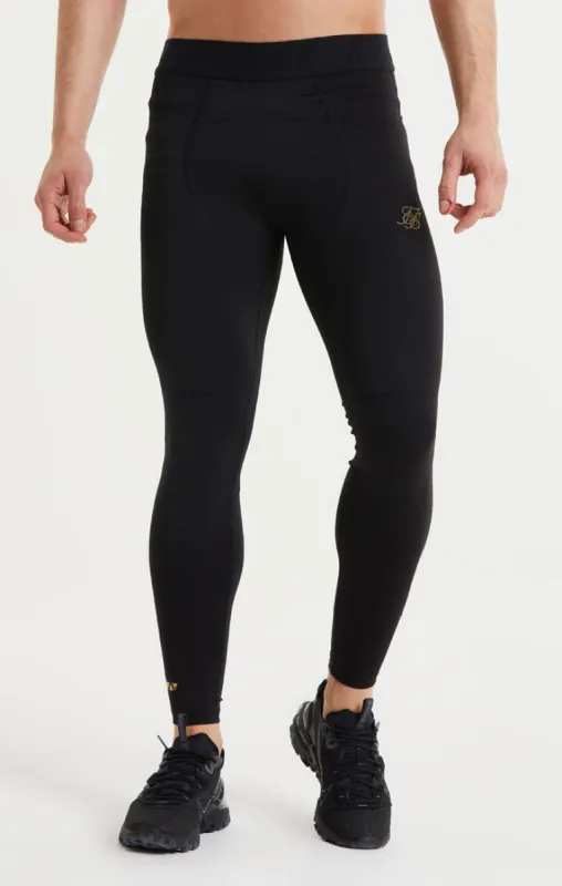 SikSilk Rapid Compression Pants – Black sold by Siksilk