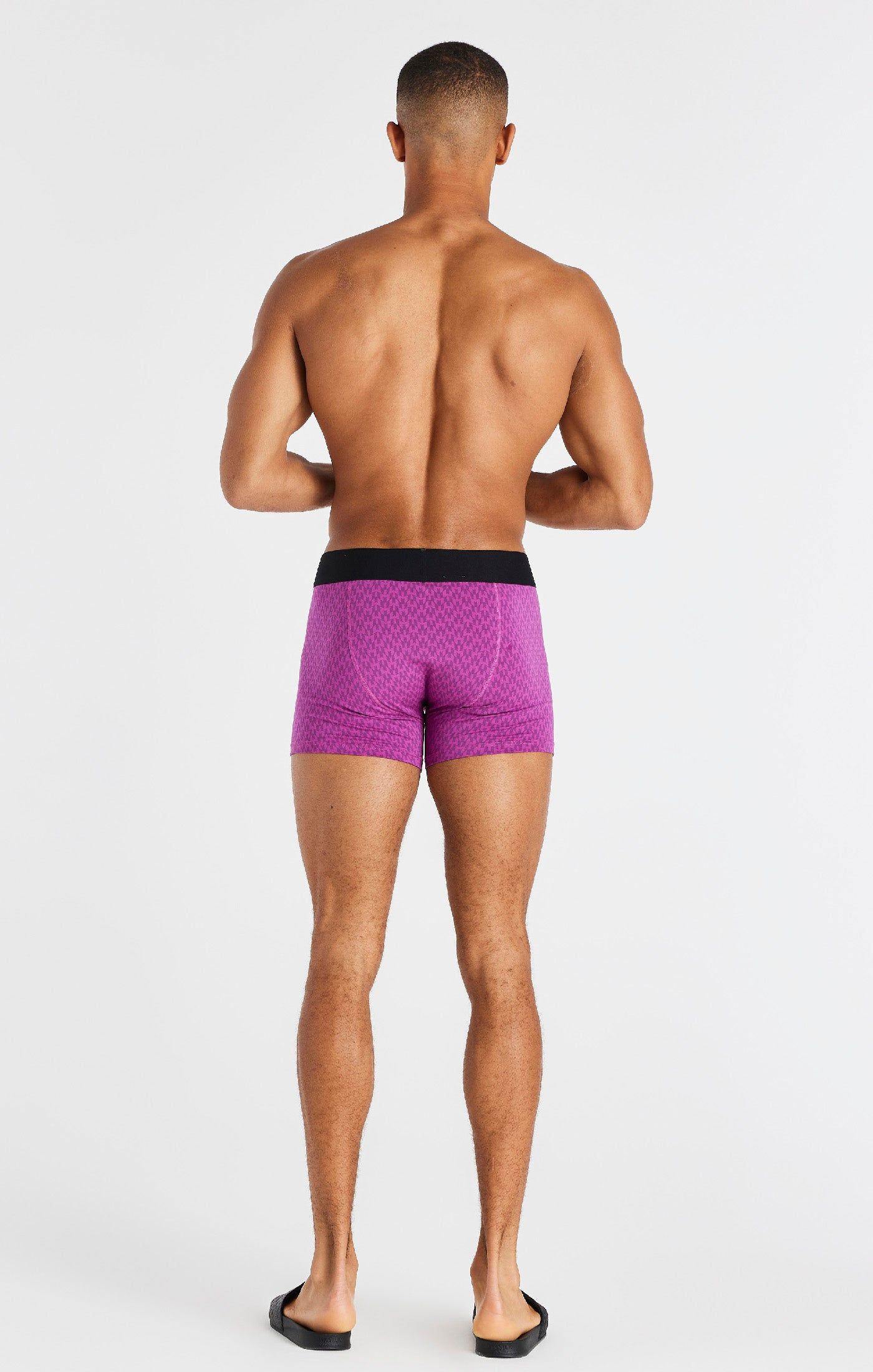 Black, Grey And Pink Aop 3 Pack Boxers sold by Siksilk product image thumbnail 23