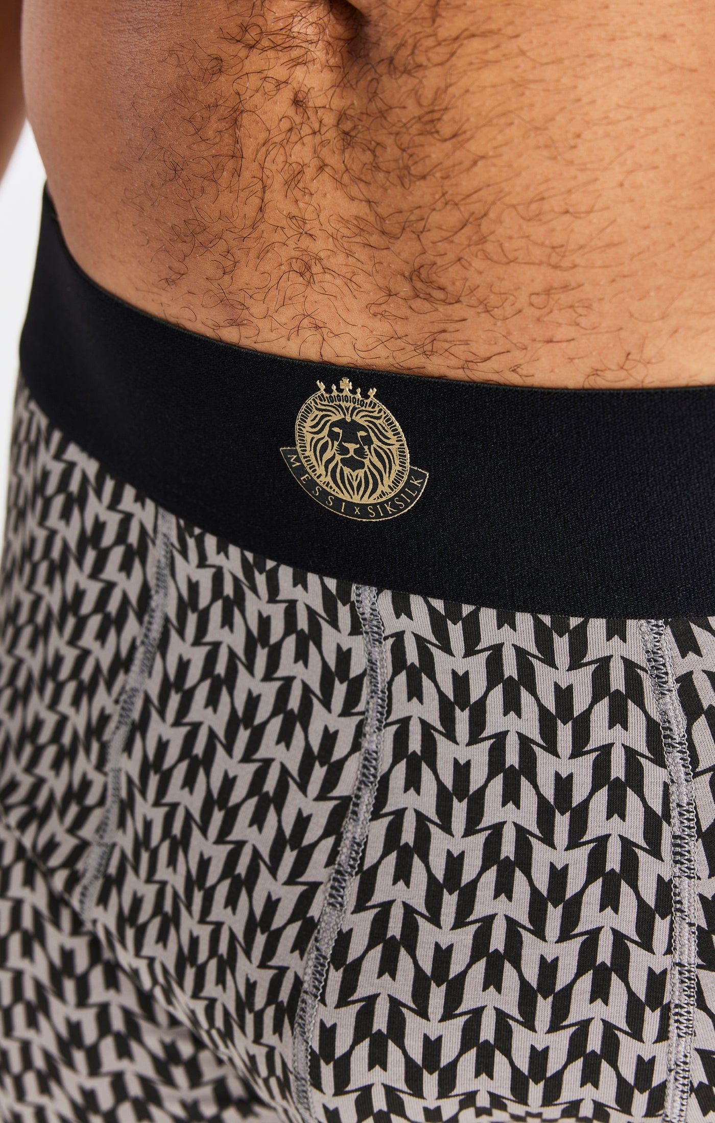 Black, Grey And Pink Aop 3 Pack Boxers sold by Siksilk product image thumbnail 8