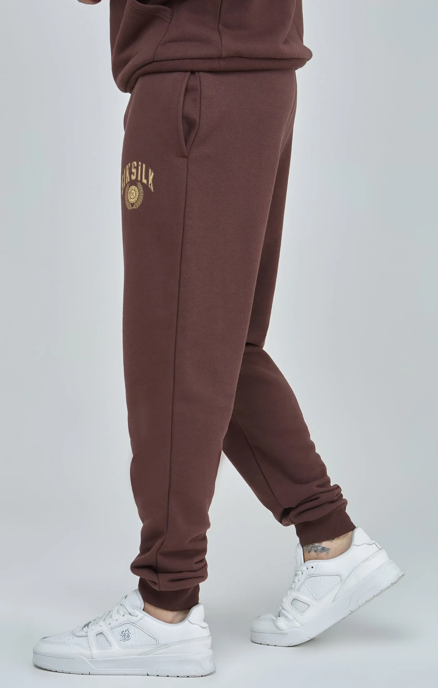 Relaxed Fit Varisty Logo Joggers sold by Siksilk product image thumbnail 3