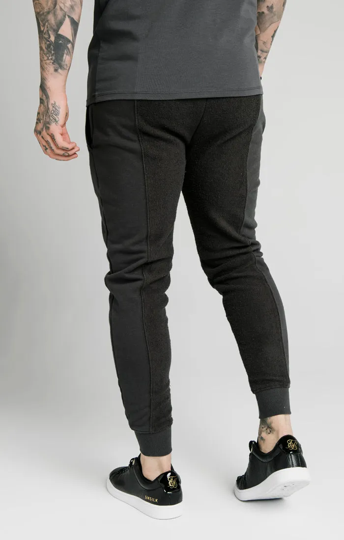 Grey Cut & Sew Cuffed Jogger sold by Siksilk