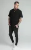 Black Gold Chain Relaxed Fit T-Shirt sold by Siksilk
