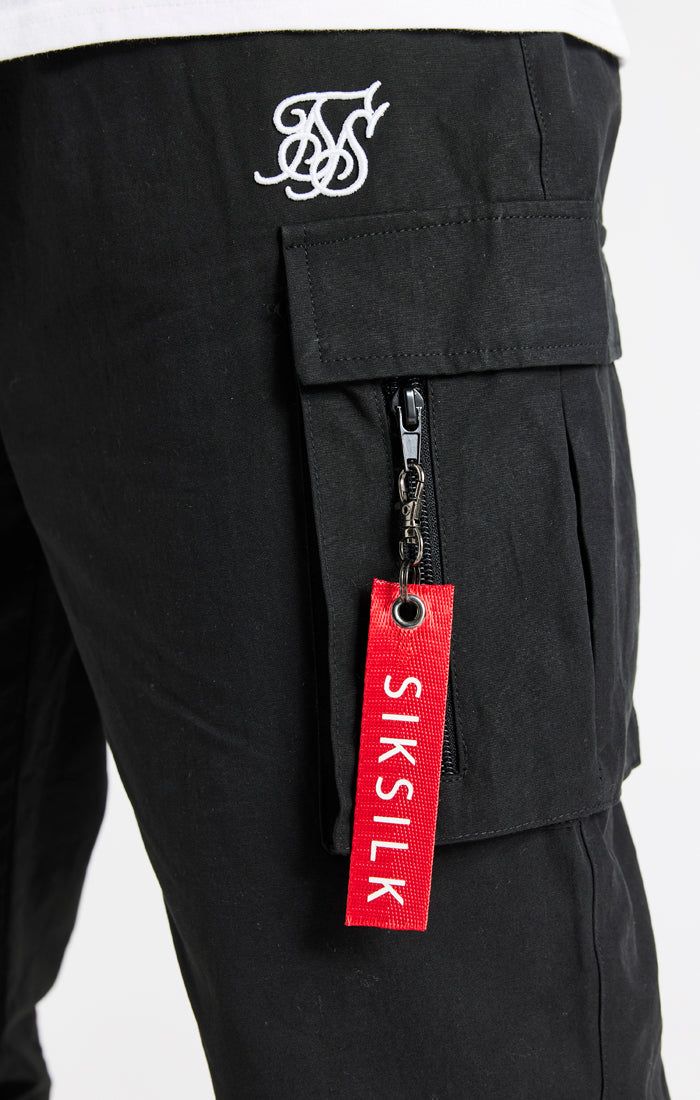 SikSilk Deluxe Crew Sweat - Black sold by Siksilk product image thumbnail 4