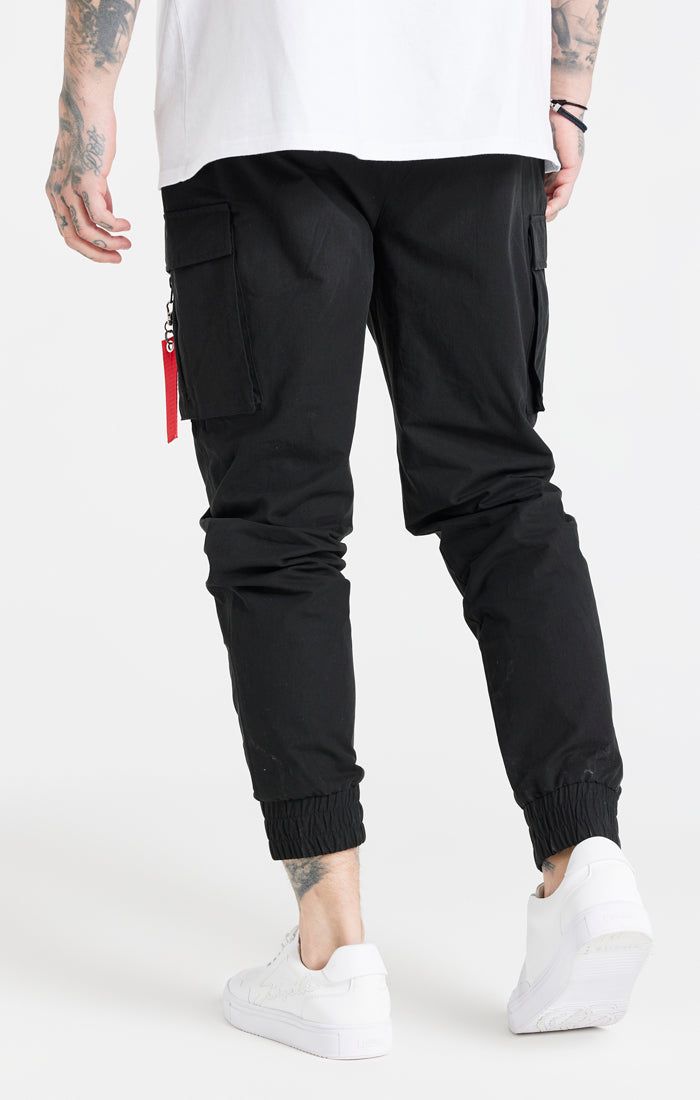 SikSilk Deluxe Crew Sweat - Black sold by Siksilk