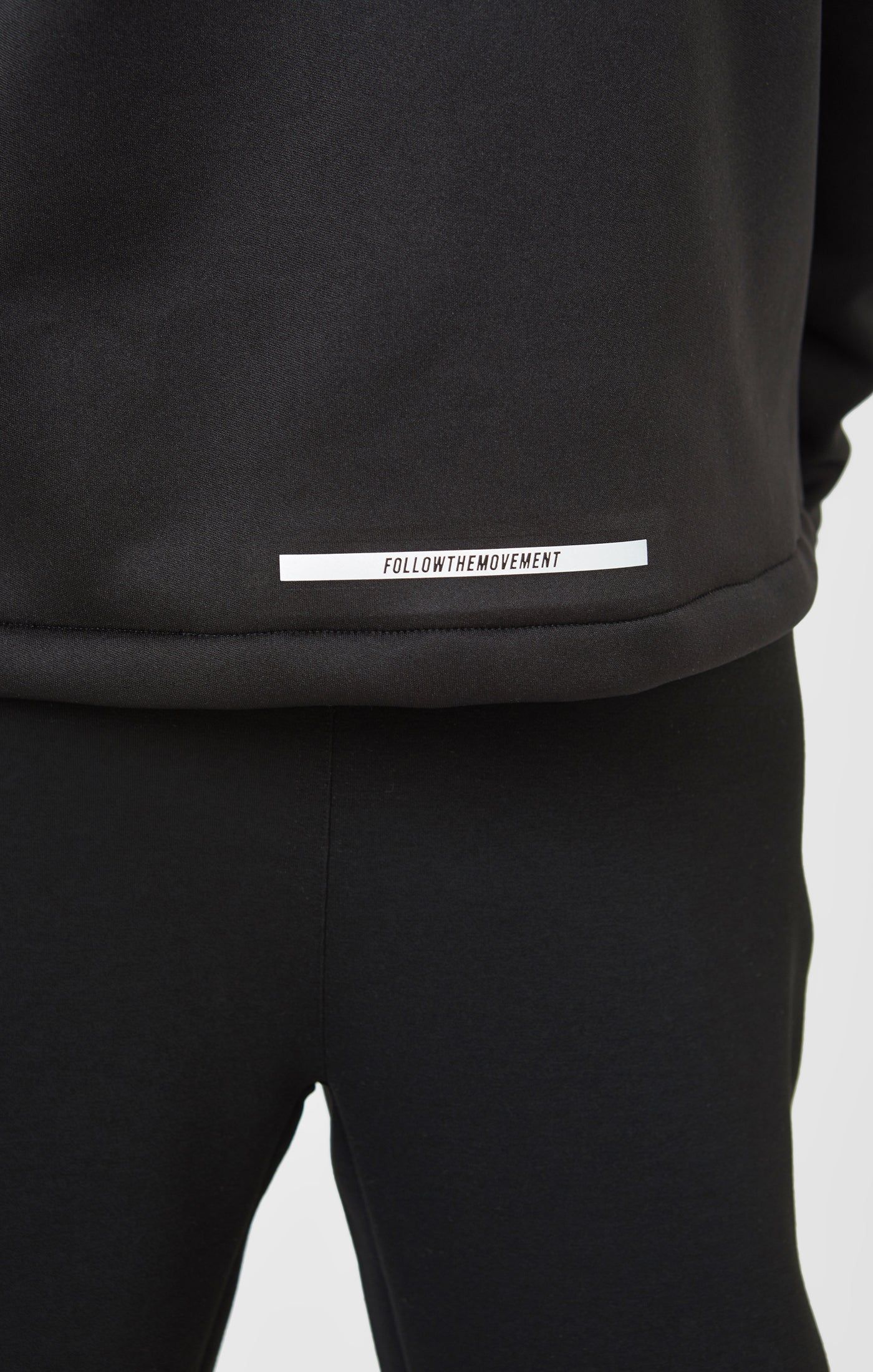 Black Sports Zip-Thru Jacket sold by Siksilk product image thumbnail 6