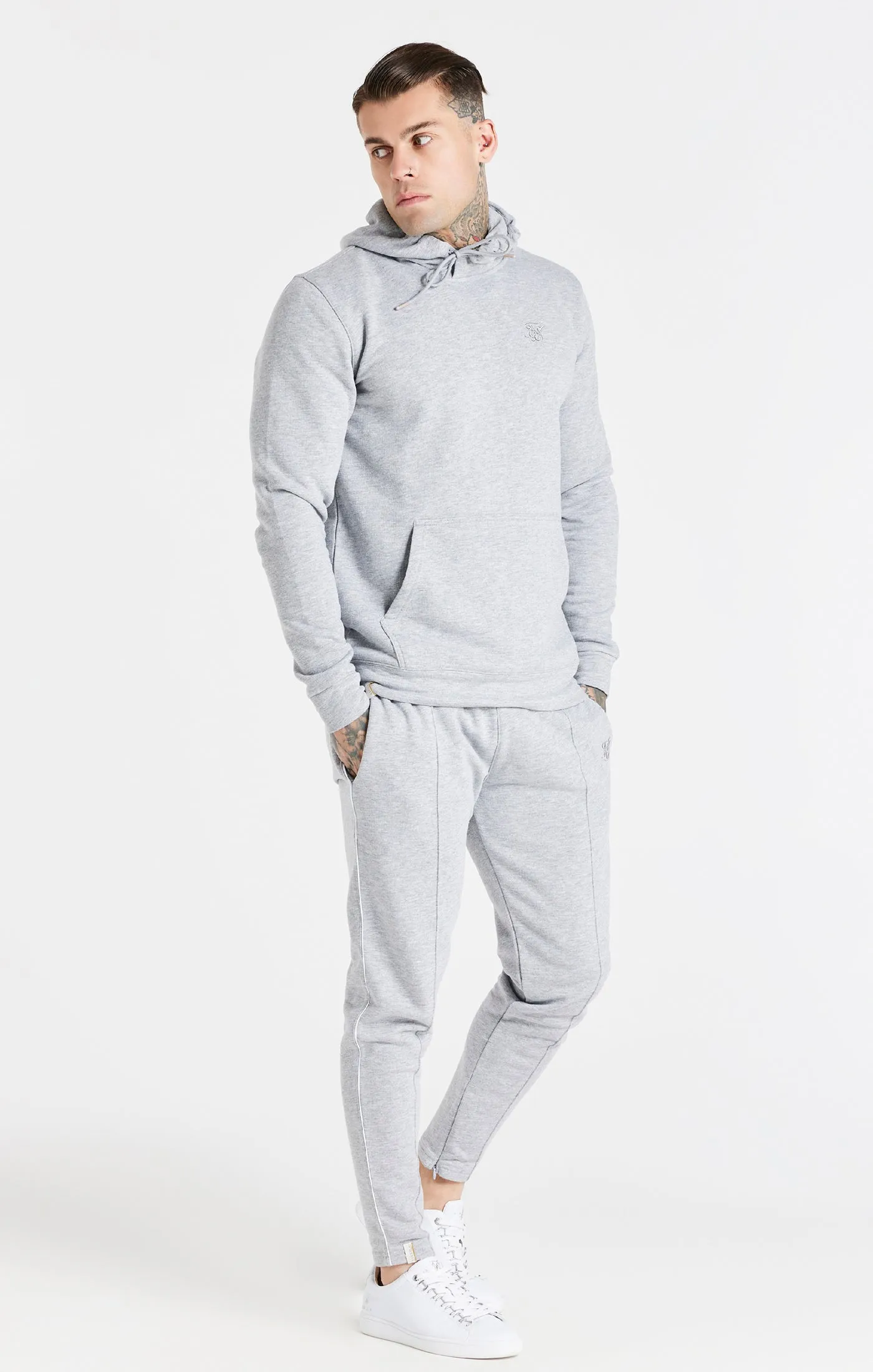 Grey Smart Hoodie sold by Siksilk product image thumbnail 4