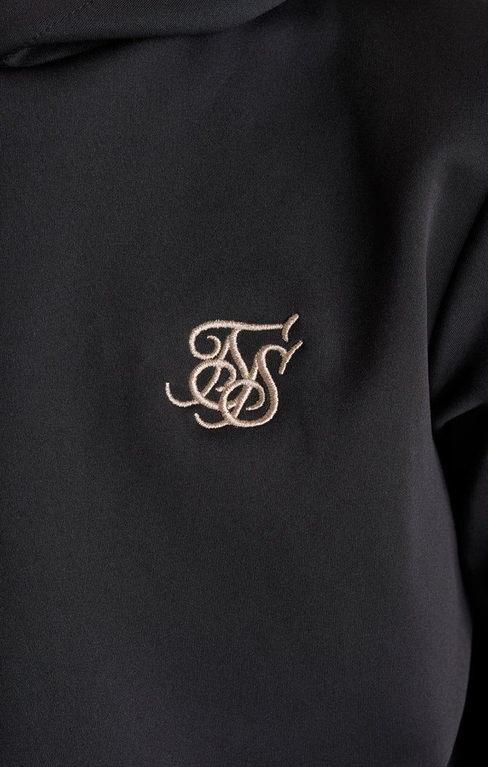 Boys Black Taped Overhead Hoodie sold by Siksilk product image thumbnail 3