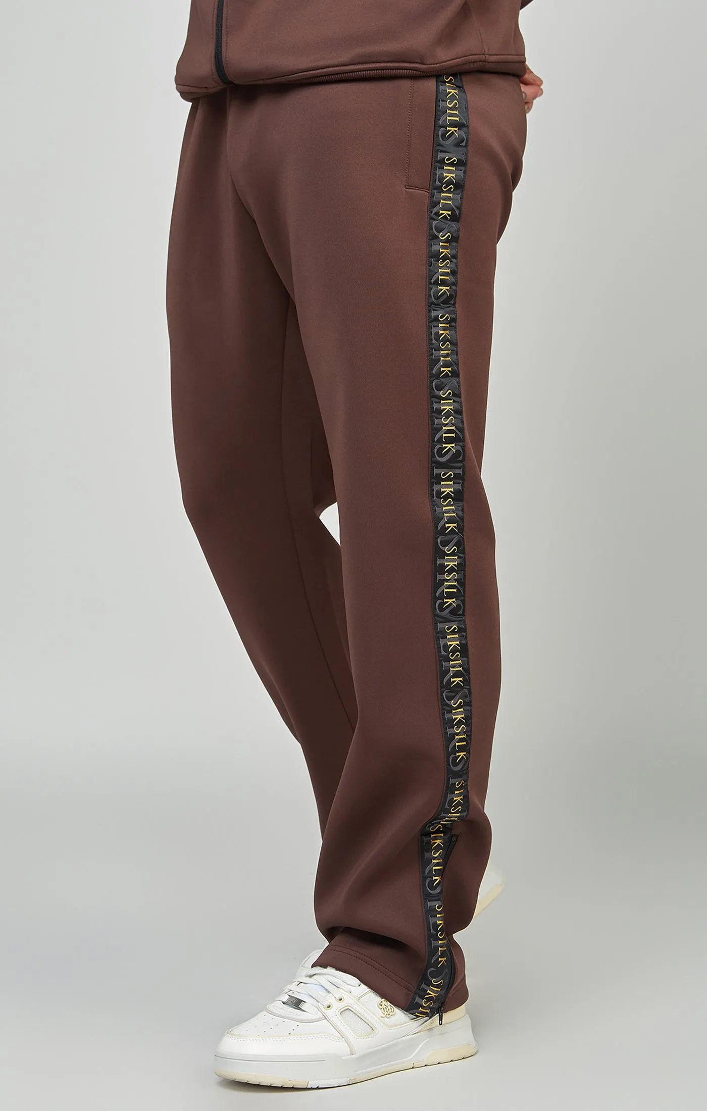 Gold Tape Track Pant sold by Siksilk