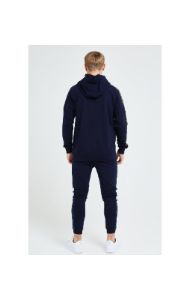 Illusive London Elite Overhead Hoodie - Navy sold by Siksilk