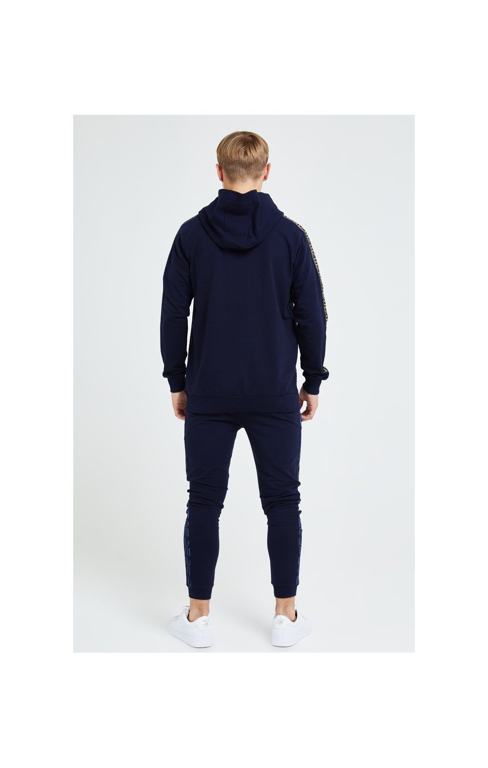 Illusive London Elite Overhead Hoodie - Navy sold by Siksilk product image thumbnail 5