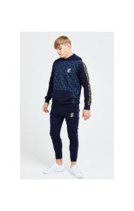 Illusive London Elite Overhead Hoodie - Navy sold by Siksilk