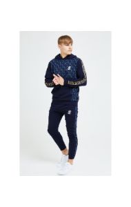 Illusive London Elite Overhead Hoodie - Navy sold by Siksilk
