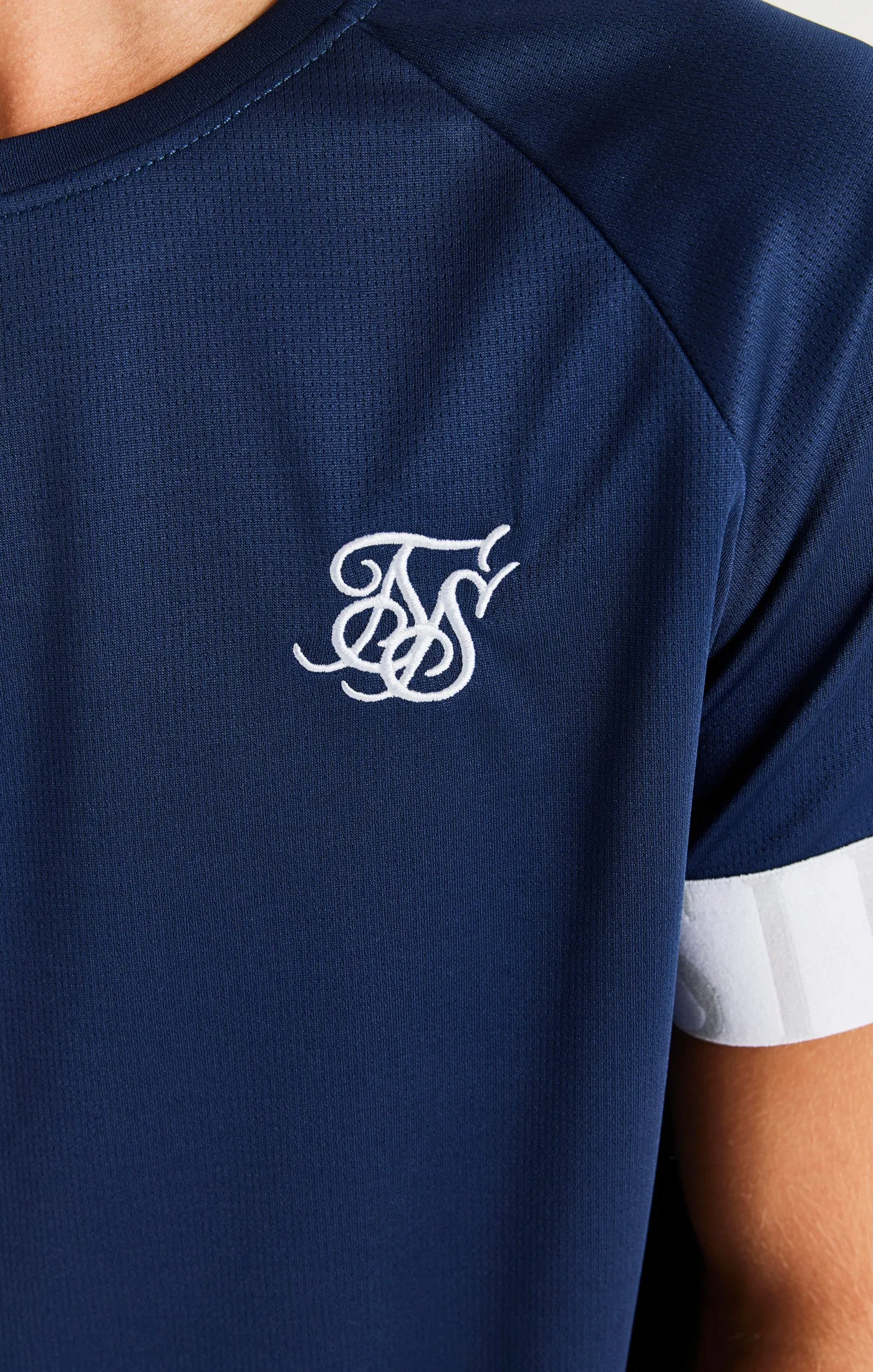 SikSilk Dynamic Tech Tee - Navy sold by Siksilk product image thumbnail 2