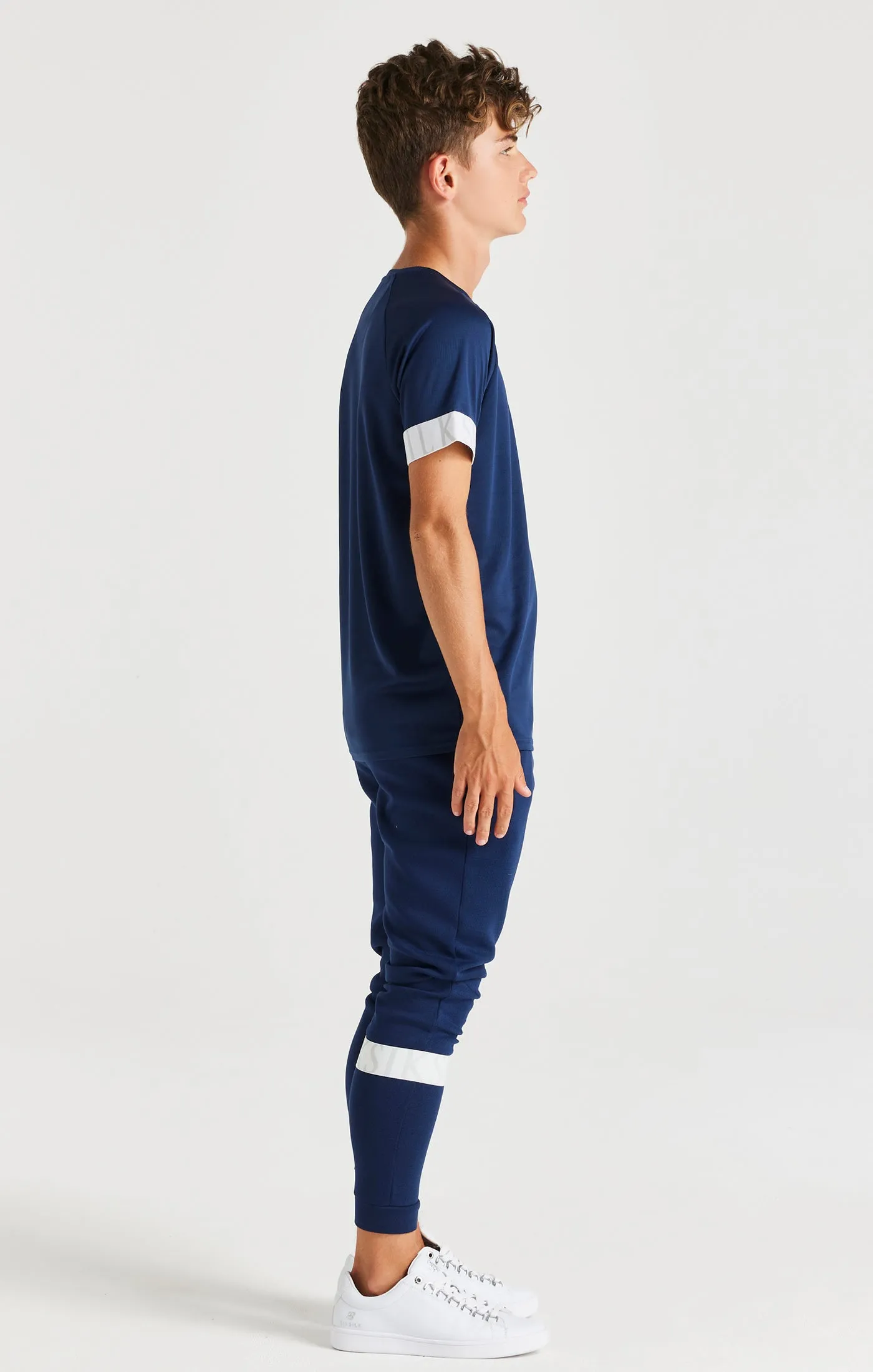 SikSilk Dynamic Tech Tee - Navy sold by Siksilk product image thumbnail 4