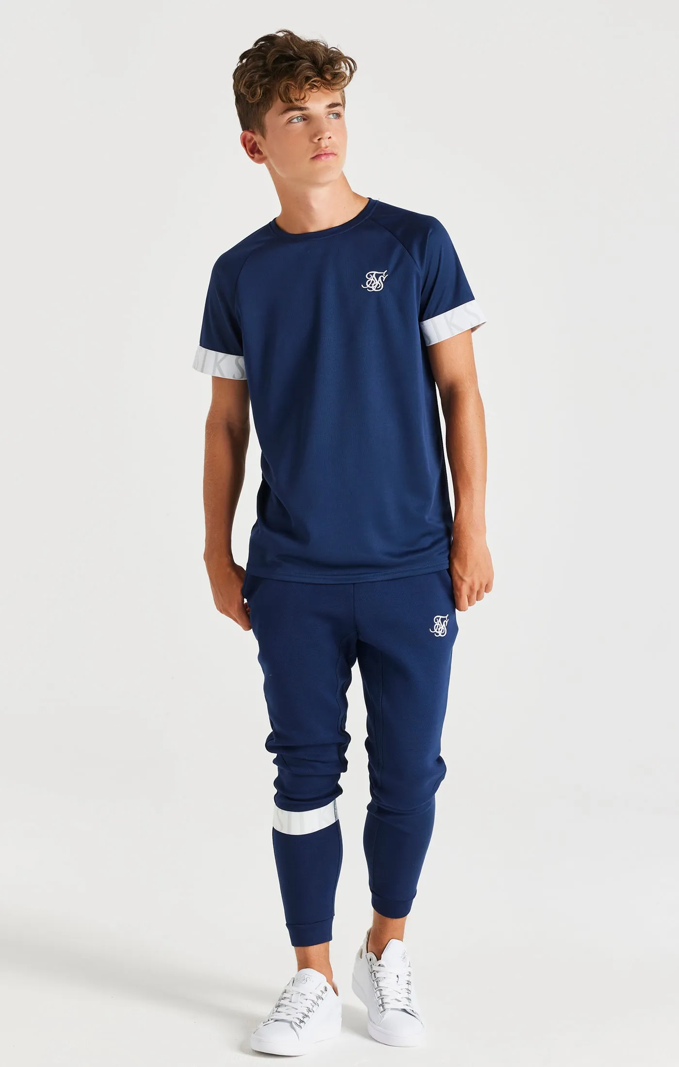 SikSilk Dynamic Tech Tee - Navy sold by Siksilk product image thumbnail 3
