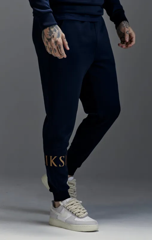 Navy Dynamic Joggers sold by Siksilk