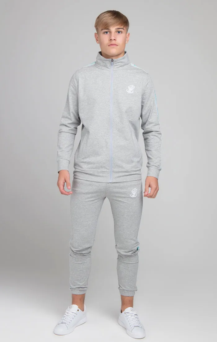 Boys Illusive Grey Marl Taped Zip Thru sold by Siksilk product image thumbnail 4