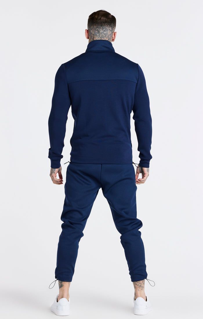 Navy Covert Fade Funnel Zip Through sold by Siksilk product image thumbnail 5