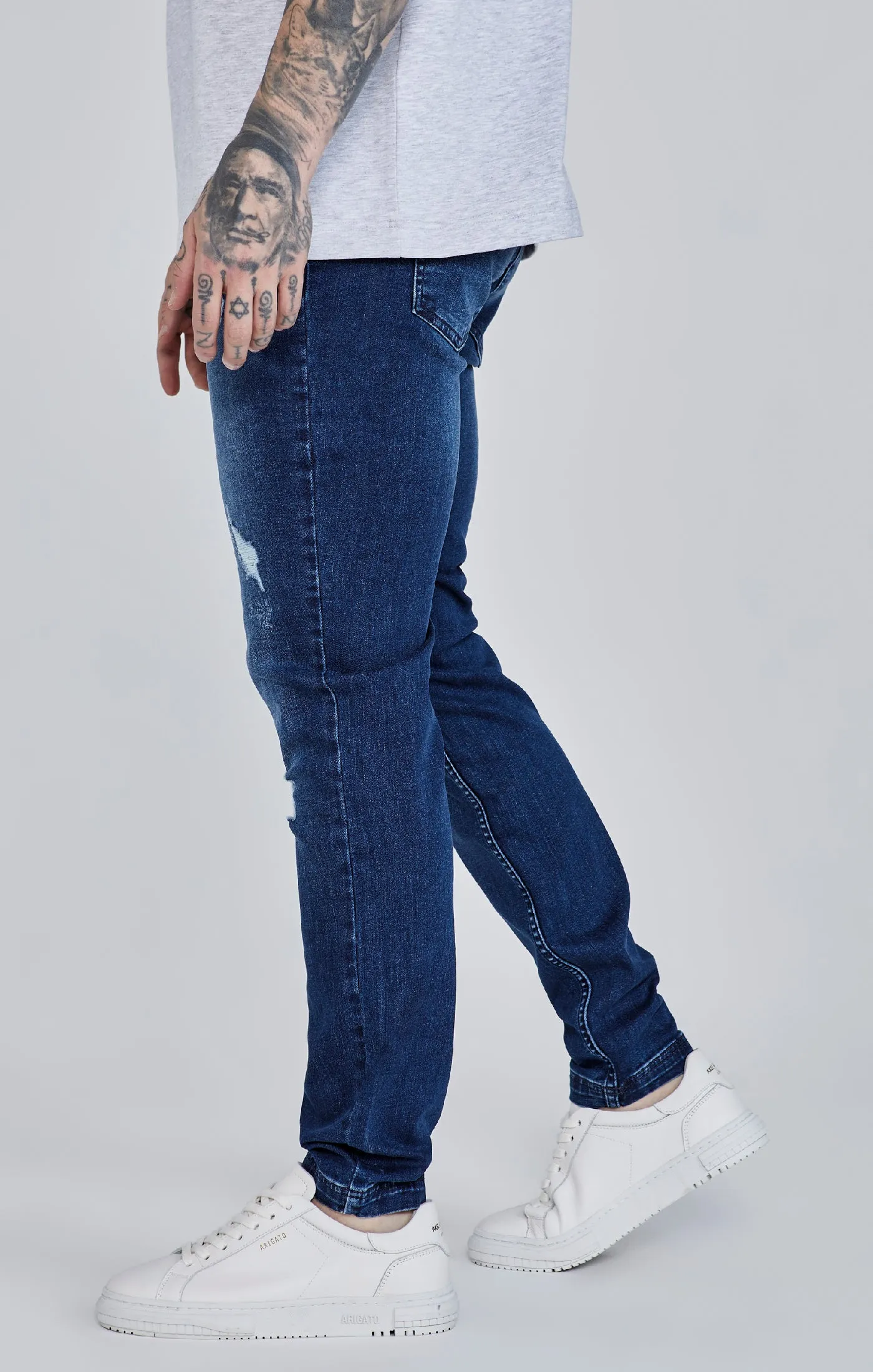 Slim Fit Jeans Blue sold by Siksilk product image thumbnail 3
