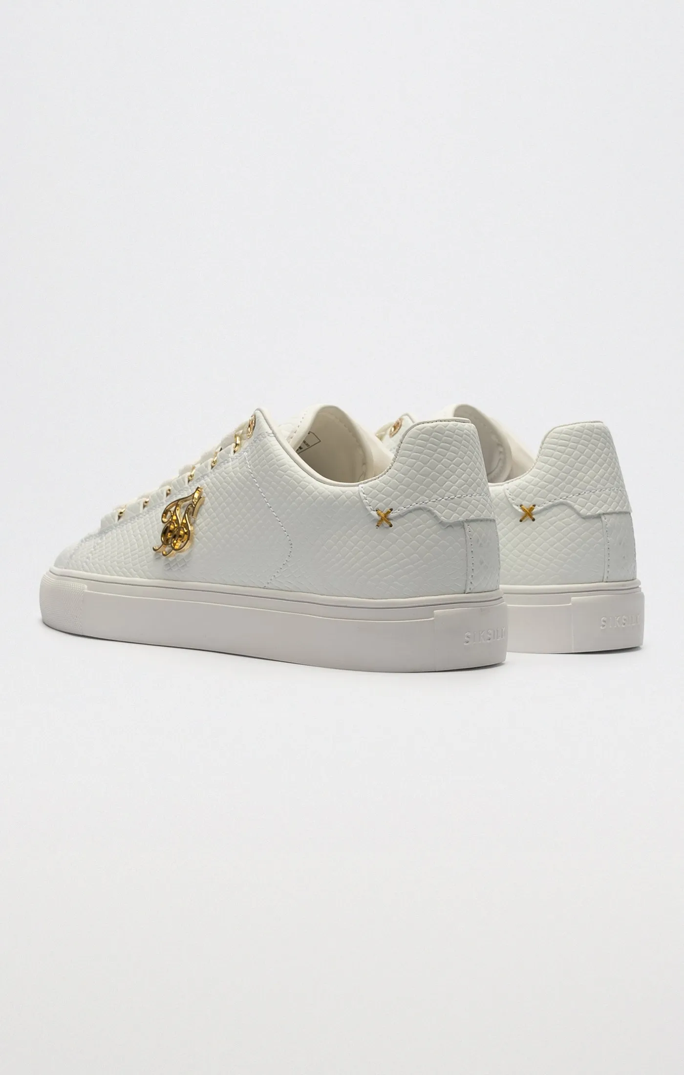 White Barra Snakeskin Effect sold by Siksilk product image thumbnail 5