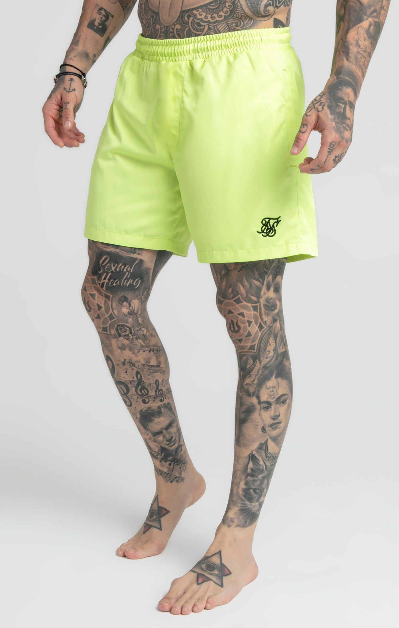 Yellow Swim Short sold by Siksilk