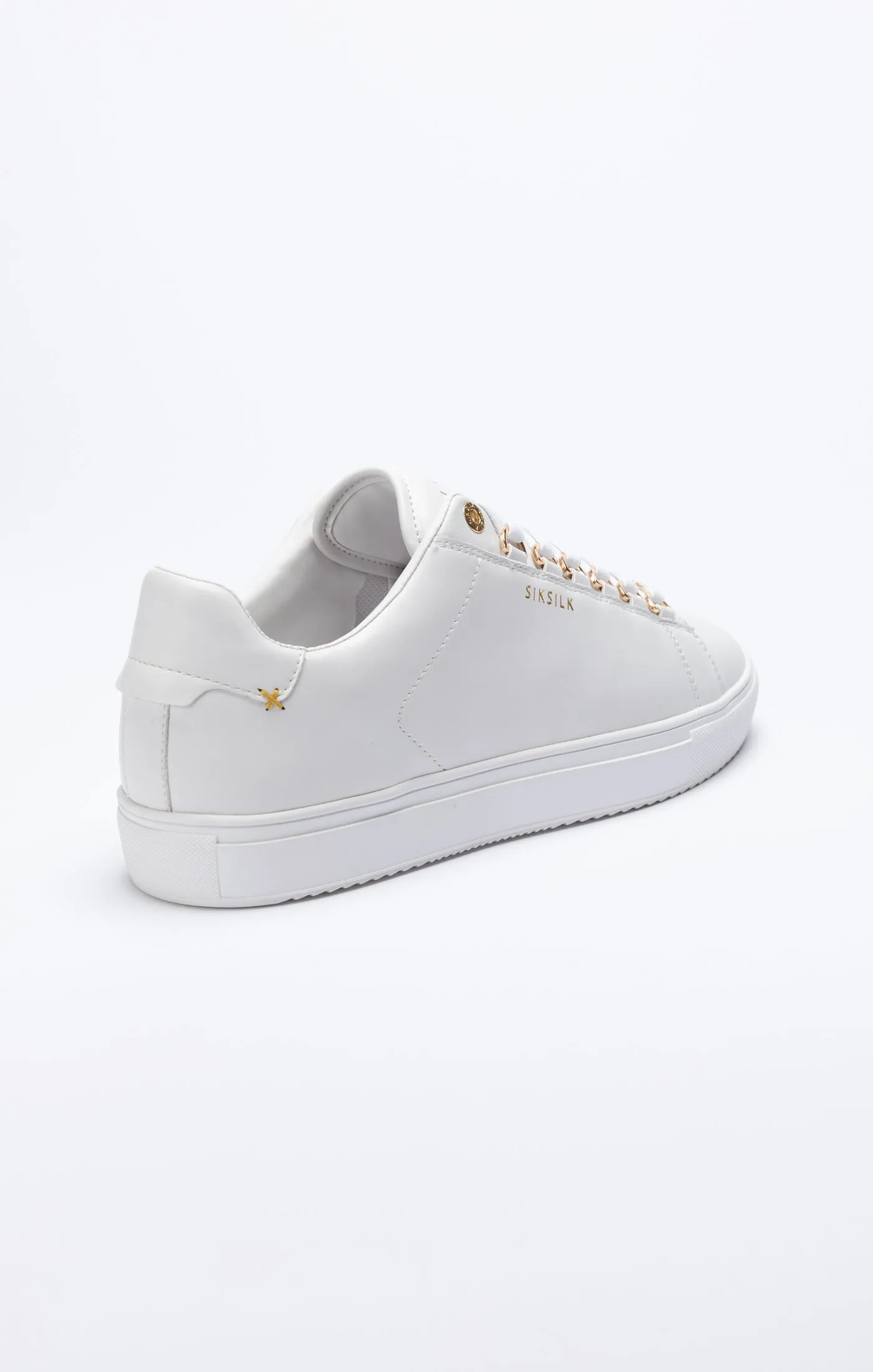 White Classic Trainer With Metal D-Rings sold by Siksilk product image thumbnail 3
