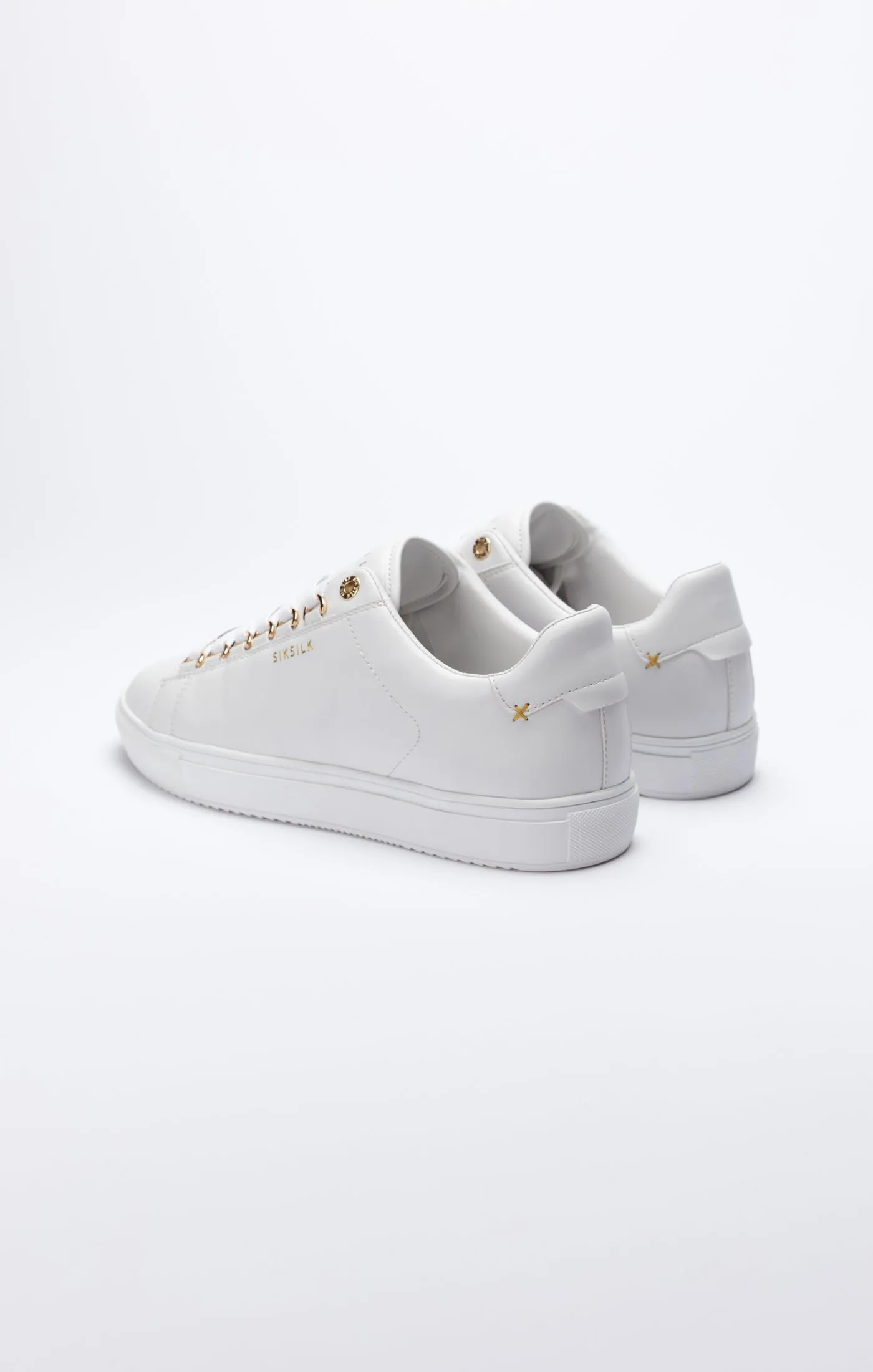 White Classic Trainer With Metal D-Rings sold by Siksilk product image thumbnail 4