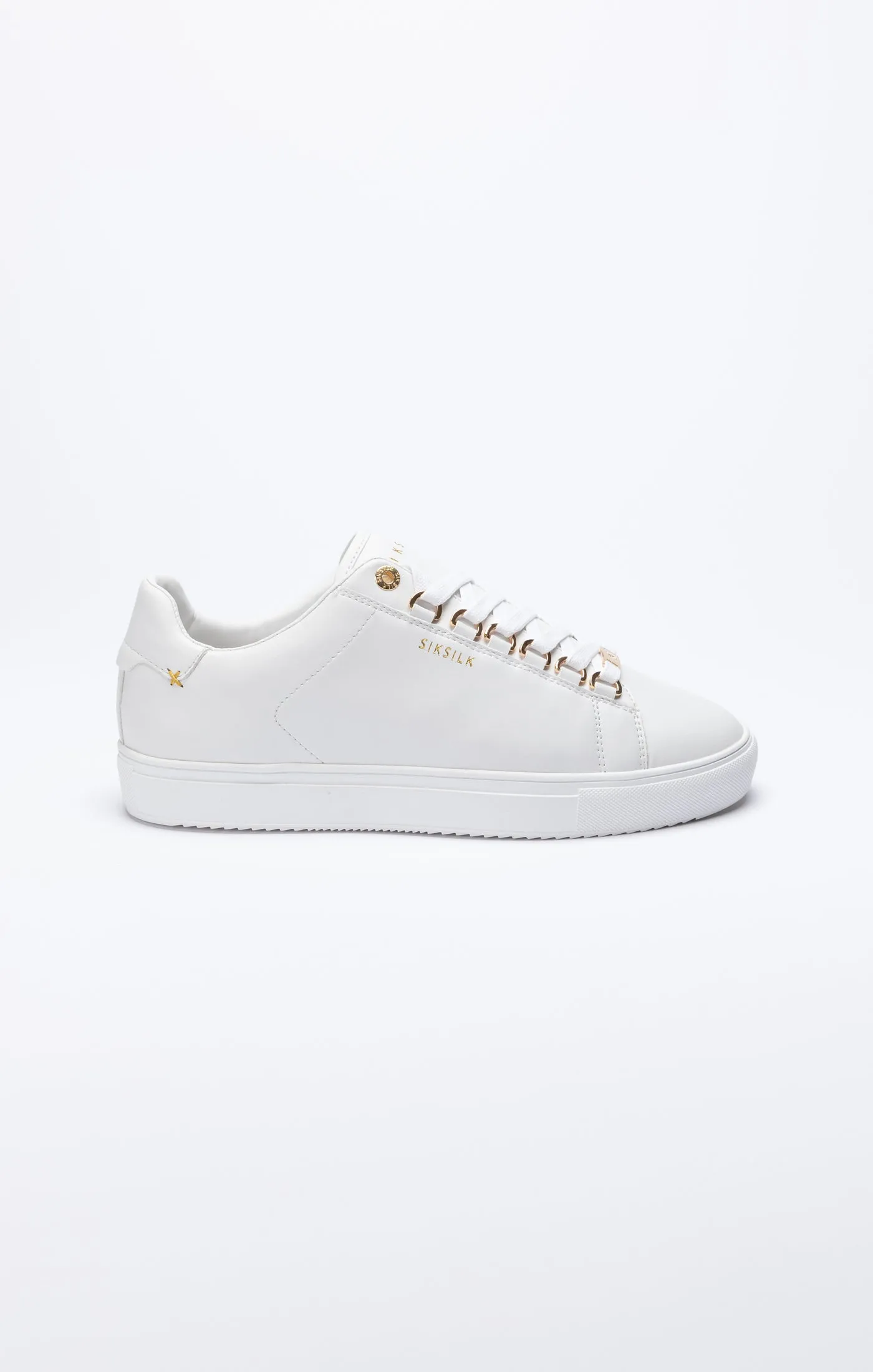 White Classic Trainer With Metal D-Rings sold by Siksilk