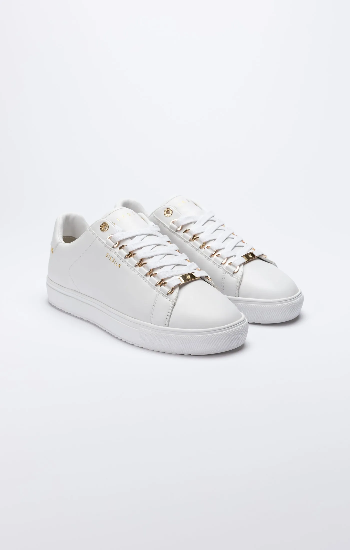 White Classic Trainer With Metal D-Rings sold by Siksilk product image thumbnail 5