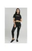 SikSilk Colour Signature Crop Tee - Black sold by Siksilk