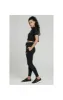 SikSilk Colour Signature Crop Tee - Black sold by Siksilk