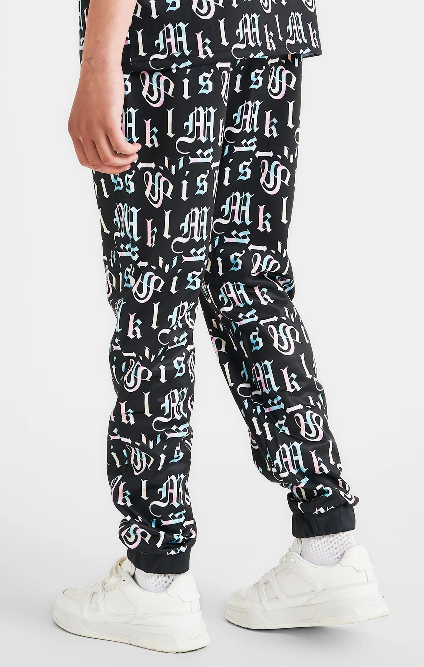 Boys Messi x SikSilk Black Printed Pant sold by Siksilk product image thumbnail 2