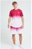 Illusive London Flux Fade Tee - Pink & White sold by Siksilk