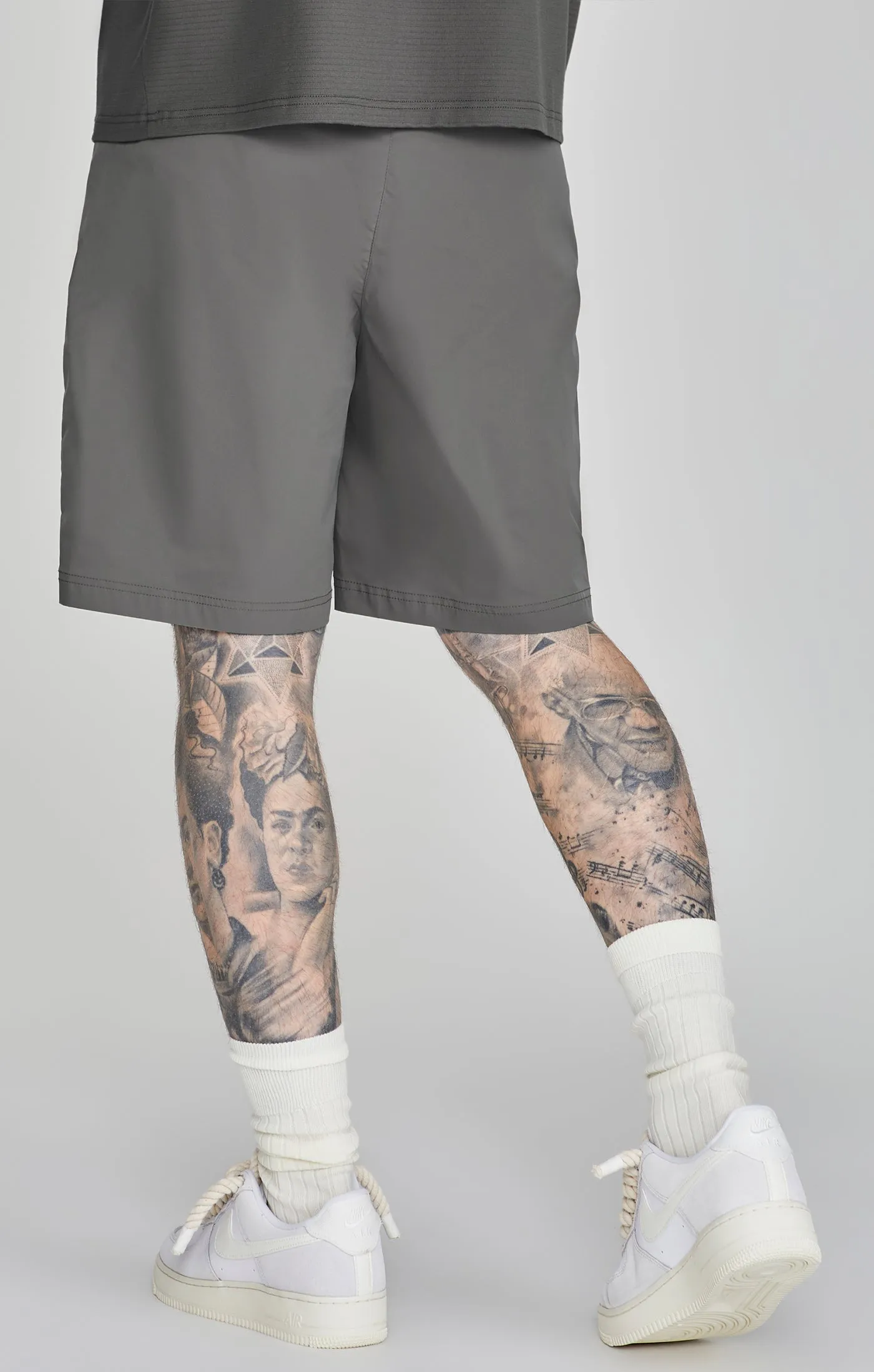 Grey Cargo Shorts sold by Siksilk product image thumbnail 4