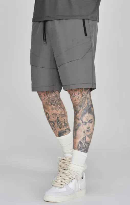 Grey Cargo Shorts sold by Siksilk