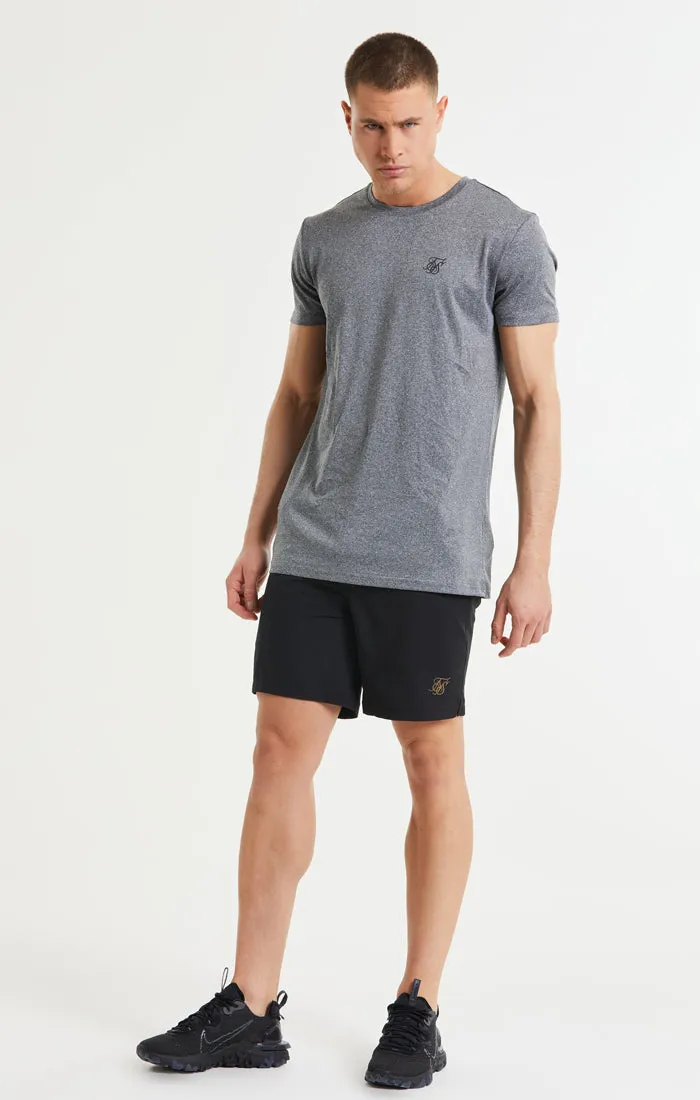 SikSilk Core Poly Tee - Grey Grindle sold by Siksilk product image thumbnail 4