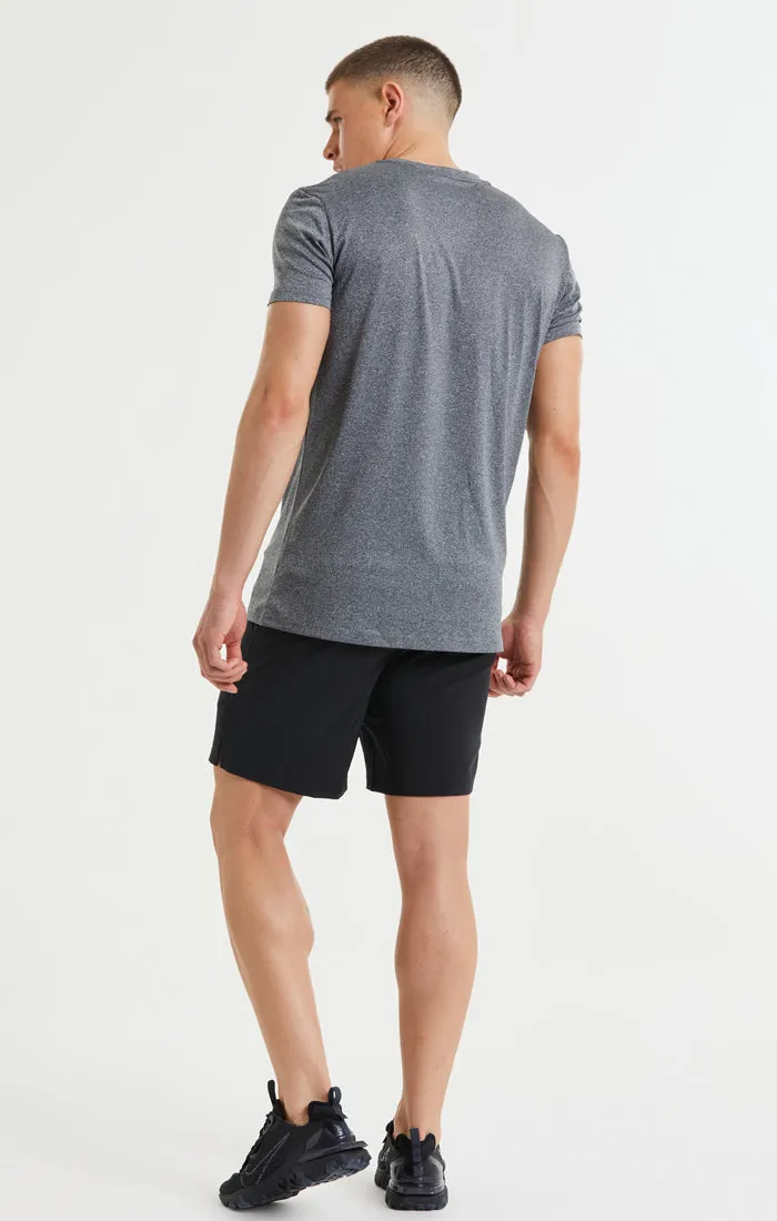 SikSilk Core Poly Tee - Grey Grindle sold by Siksilk product image thumbnail 5