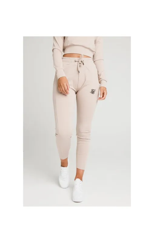 Beige Essential Track Pant sold by Siksilk