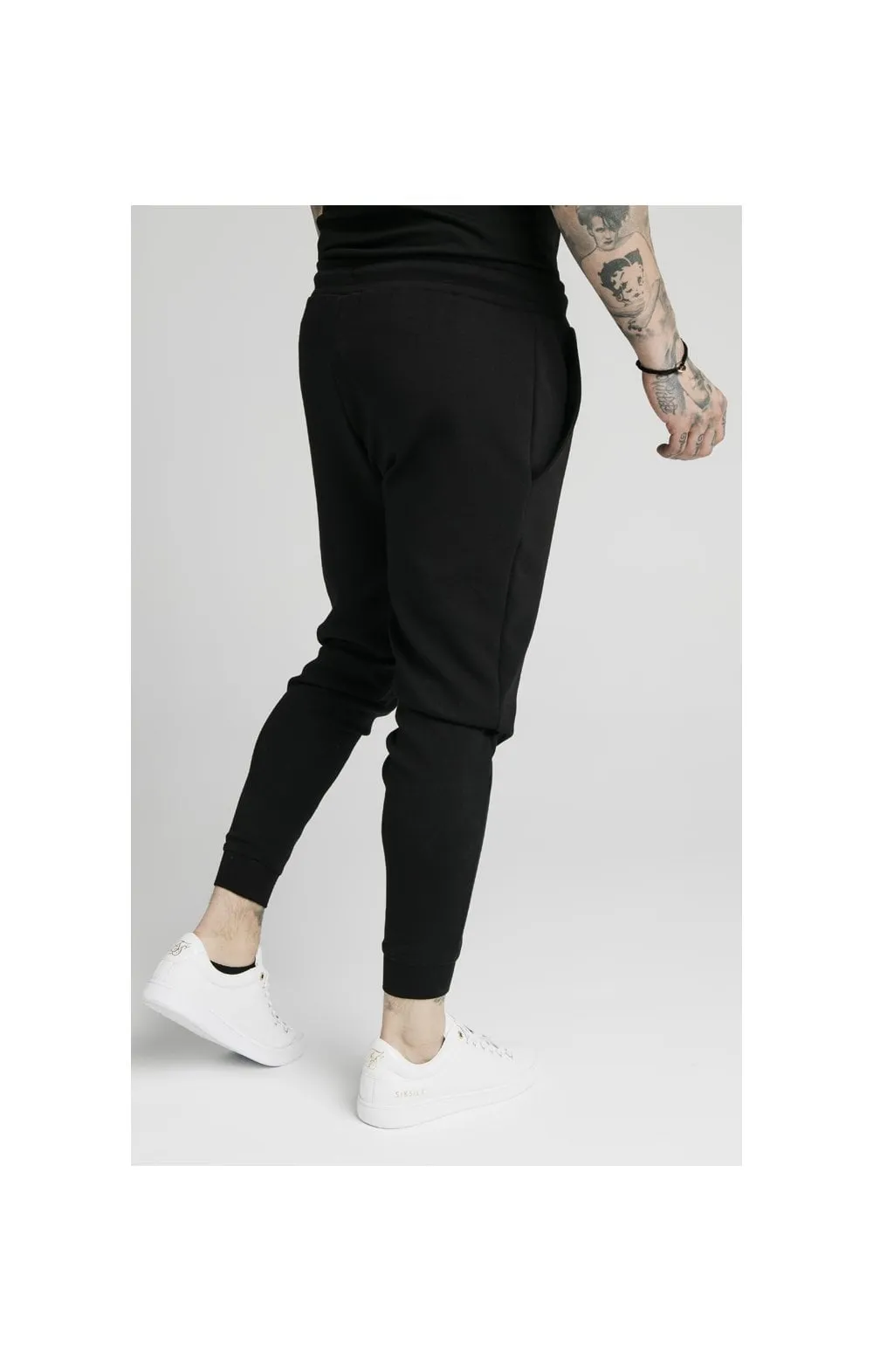 SikSilk Muscle Fit Jogger – Black sold by Siksilk product image thumbnail 3