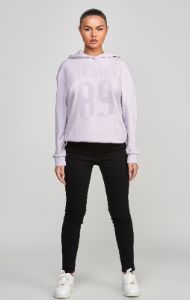 Purple Oversized 89 Hoodie sold by Siksilk