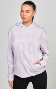 Purple Oversized 89 Hoodie sold by Siksilk