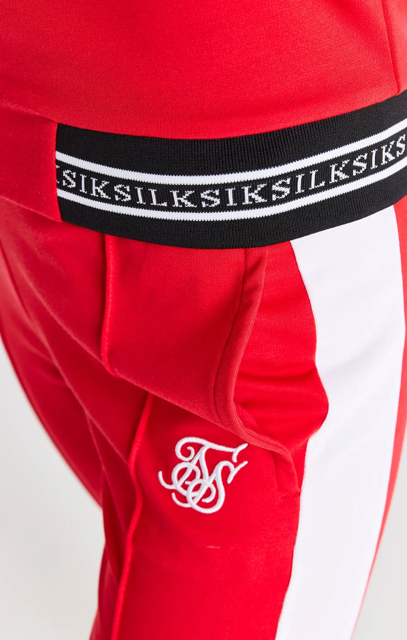 SikSilk Retro Element Track Top - Red sold by Siksilk product image thumbnail 2