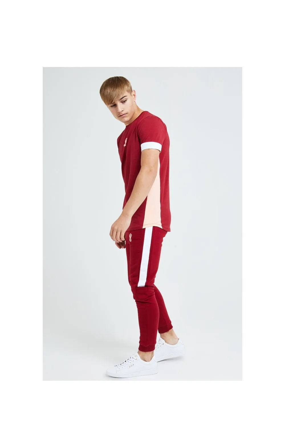 Illusive London Divergence Slide Tee - Pink & Red sold by Siksilk product image thumbnail 2